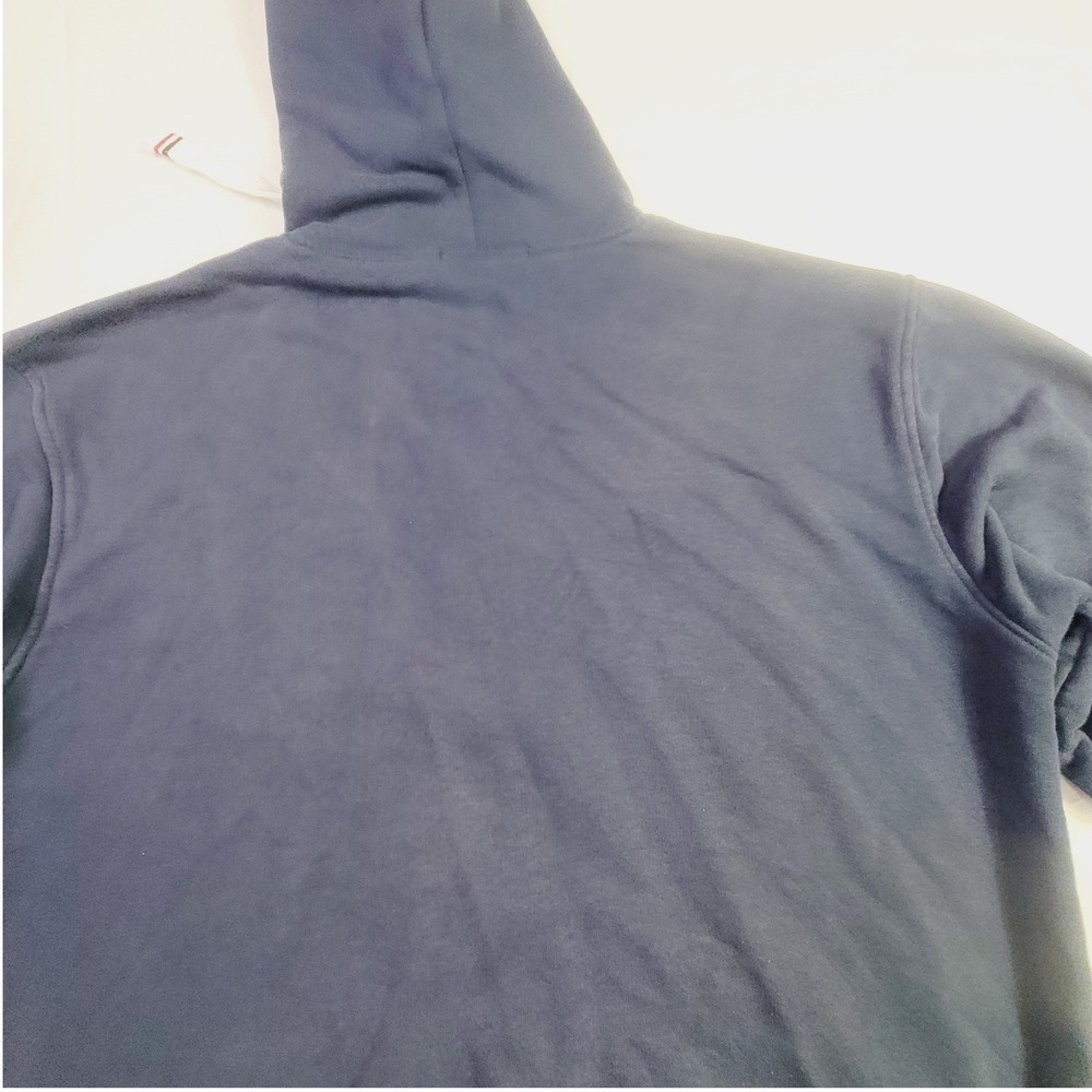 Air De Paris Men's XL Full Zip Hoodie Navy Blue Zipper Paris Shield Logo Q43 - Picture 13 of 15